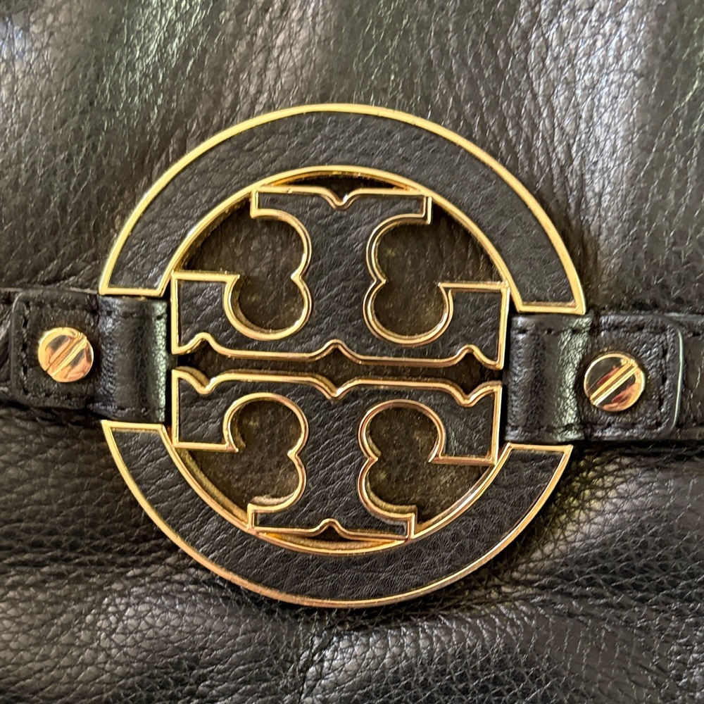Tory Burch Black Leather Shoulder Bag - Picture 5 of 10